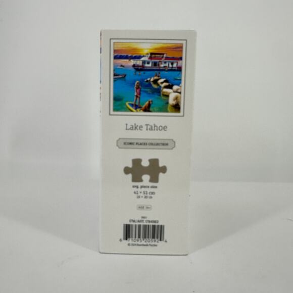 Boardwalk Lake Tahoe California 500 Piece Jigsaw Puzzle Collectible - Picture 5 of 6
